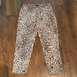 Banana Republic Leopard Print Pants